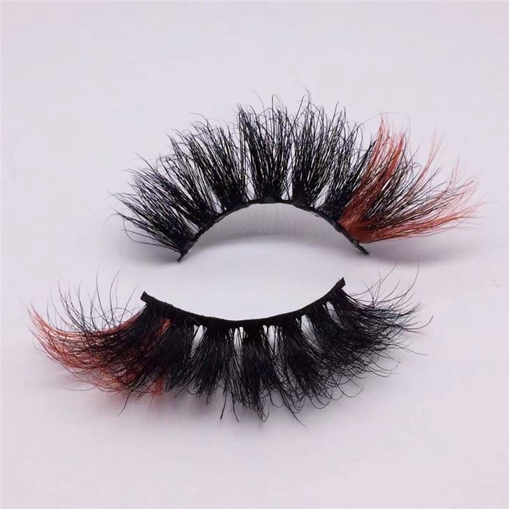maroon mink lashes