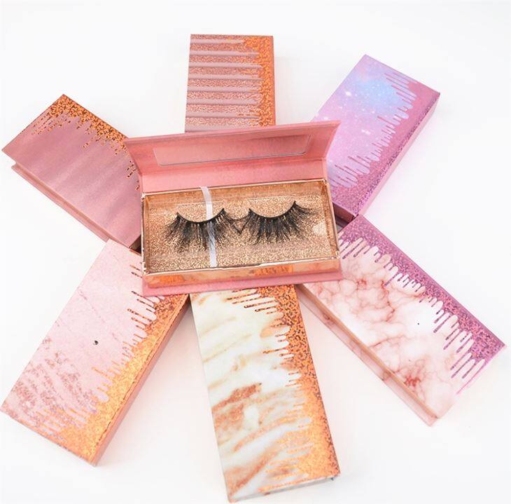 Colorful Eyelashes Packing Boxes