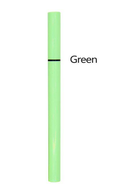 Green sticky eyeliner