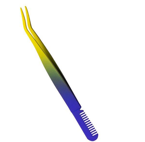 Colourful Comb Lash Tweezers