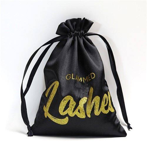 Customized False Lashes Hair Satin Bags
