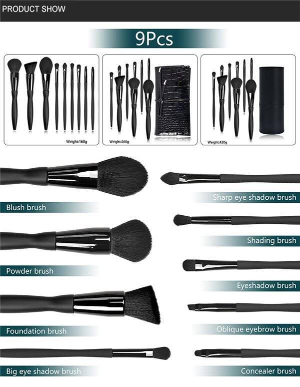 Customized Logo Beauty Brushes Kit
