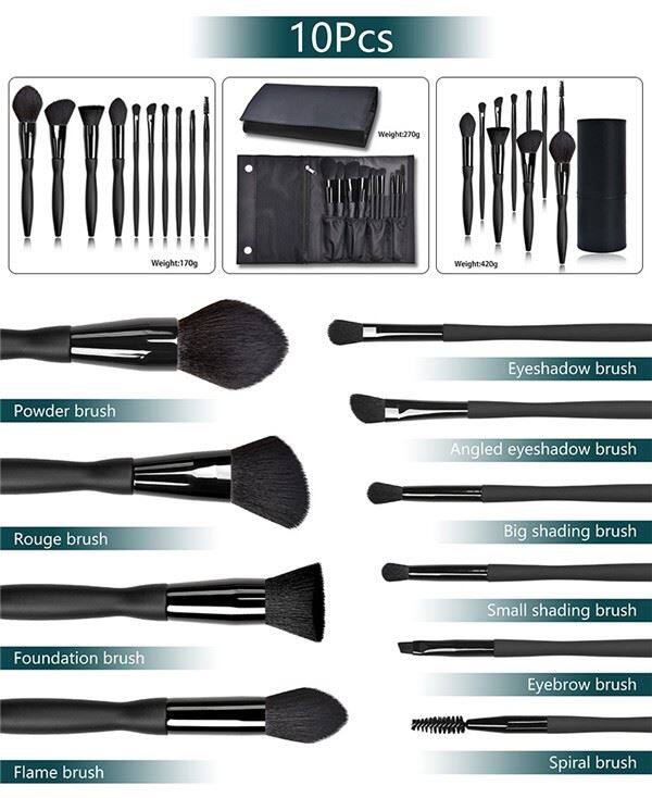 Customized Logo Beauty Brushes Kit