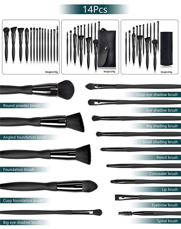 Customized Logo Beauty Brushes Kit