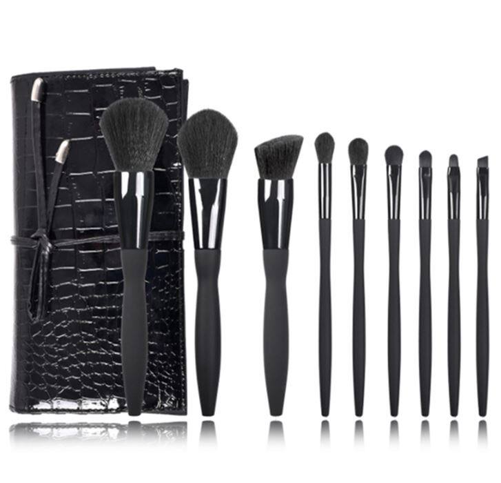 Kit de cepillos de belleza del logotipo personalizado