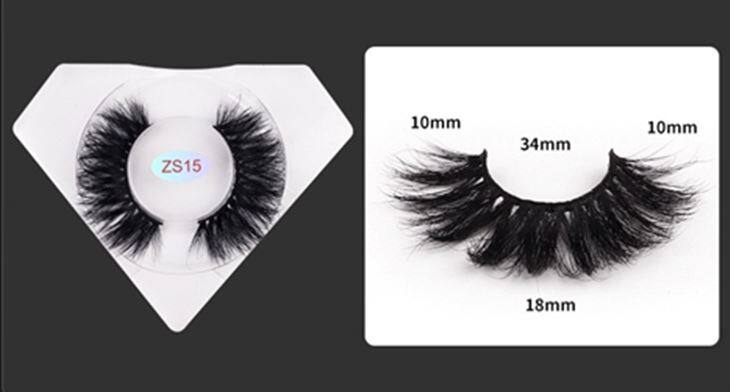 Diamond Box With Mink Lashes