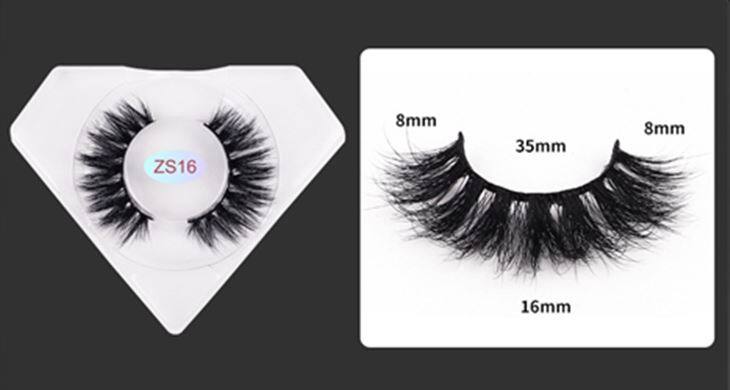 Diamond Box With Mink Lashes