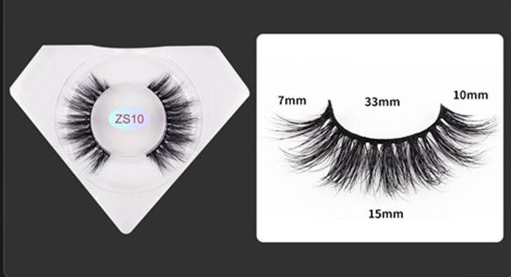 Diamond Box With Mink Lashes