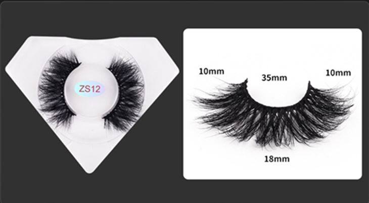 Diamond Box With Mink Lashes