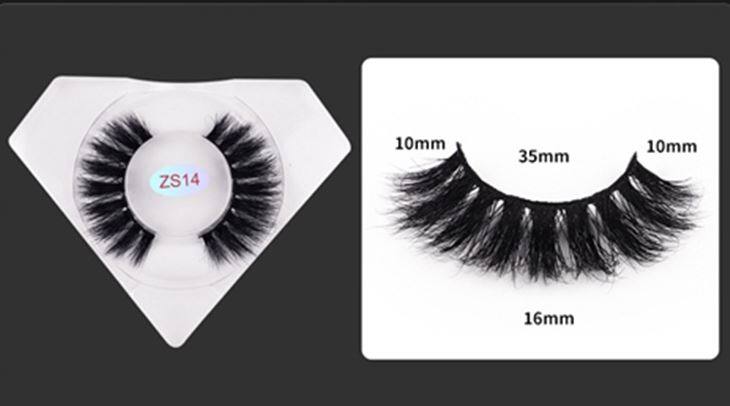 Diamond Box With Mink Lashes