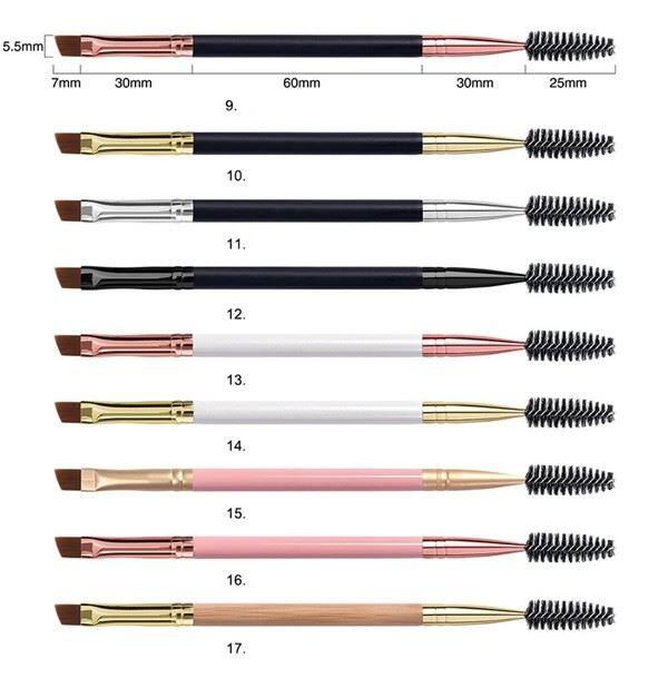 Eyebrown Brushes With 2 Heads