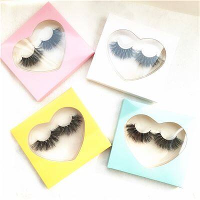 Heart Shape Eyelashes Packing For Valentine's