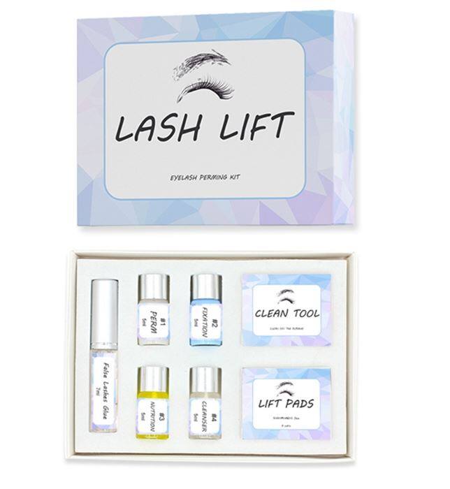 Индивидуальный комплект для подъема ресниц