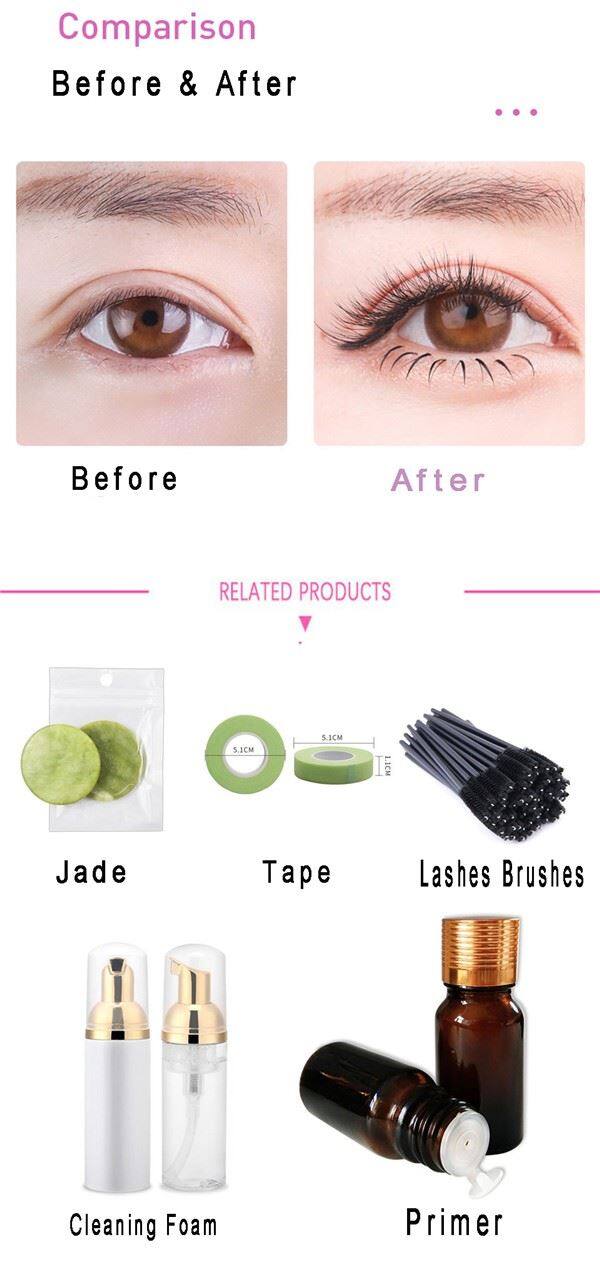 Long Base Cluster Lashes