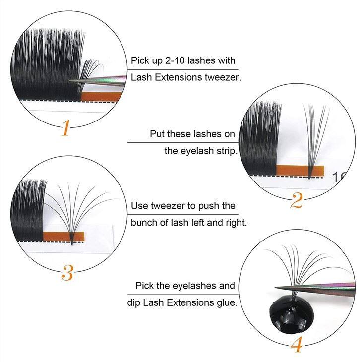 volume lashes use