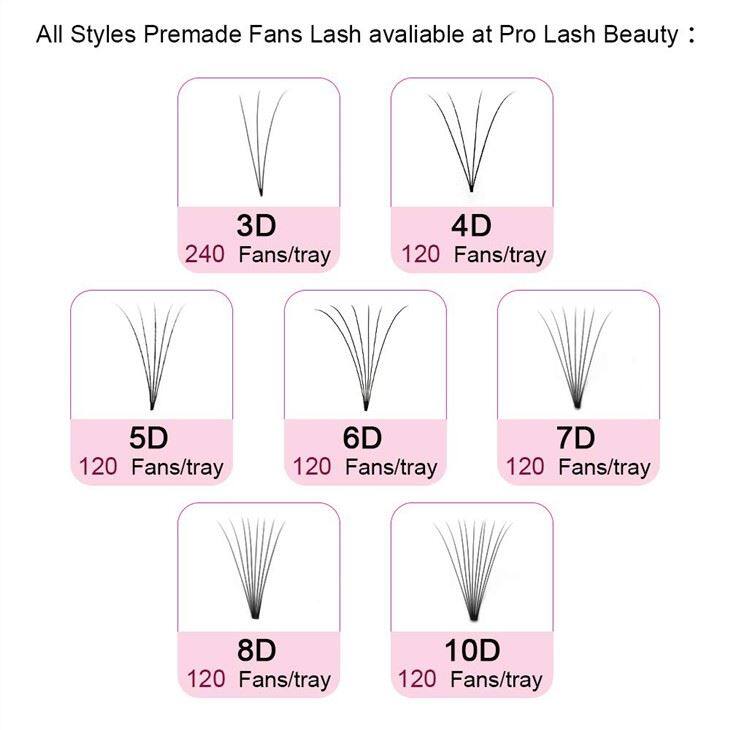 fan lashes styles