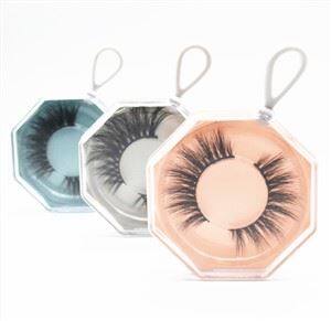 Akrýl Octagon augnhárspökkunarhylki