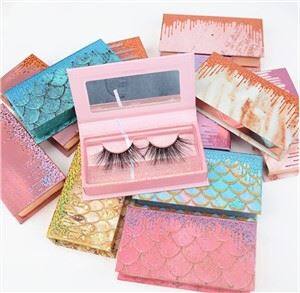 Цветни мигли кутии за опаковане