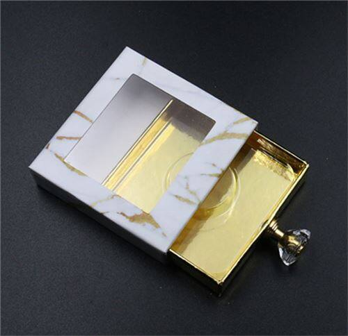 Square Shape Lashes Boxes With Drawer