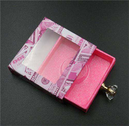Square Shape Lashes Boxes With Drawer