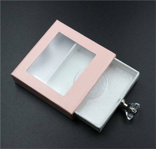 Square Shape Lashes Boxes With Drawer