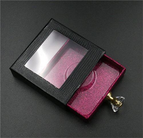 Square Shape Lashes Boxes With Drawer