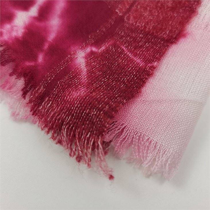 Tie dye cashmere scarf