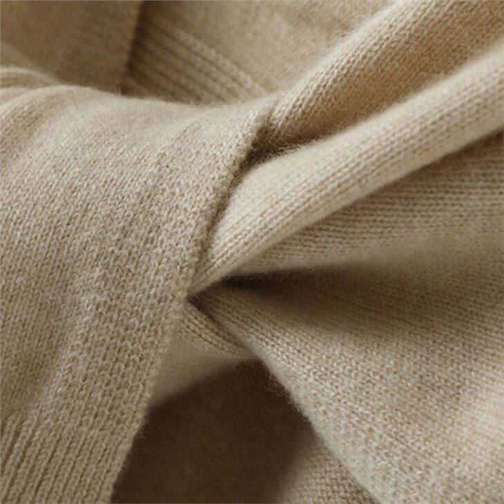 Oversize Thickened Pure Cashmere Knitted Poncho