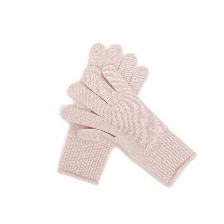 Winter Plain Knit Solid Color Gloves