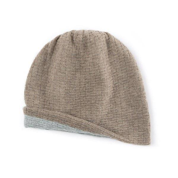 Reversible Hat Cashmere Beanie
