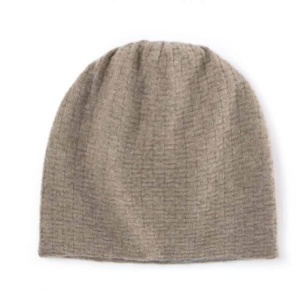 Reversible Hat Cashmere Beanie