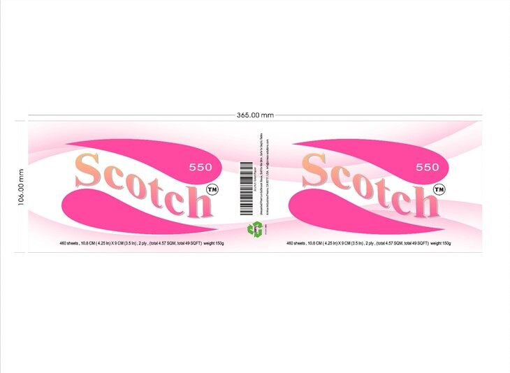 customized toilet tissue paper