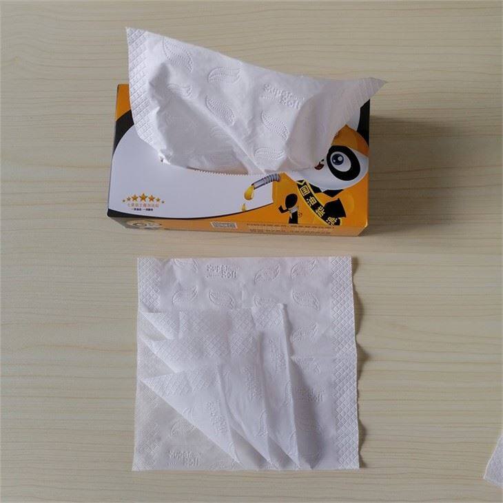 Tisu Muka Kotak Ply Embossed Corak 4 Ply
