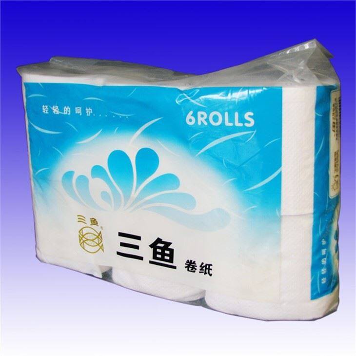 Rolos de papel higiênico padrão de toque suave para bebês