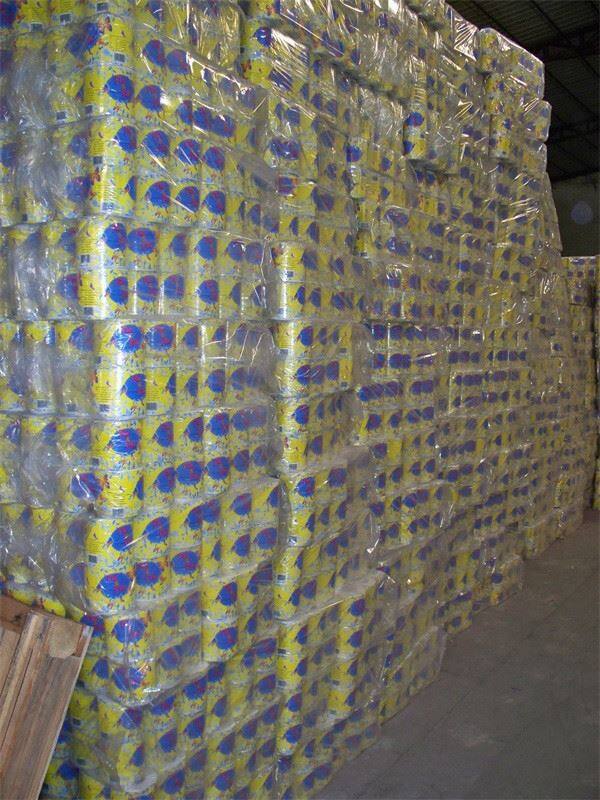 Bulk toilet tissue papers stock