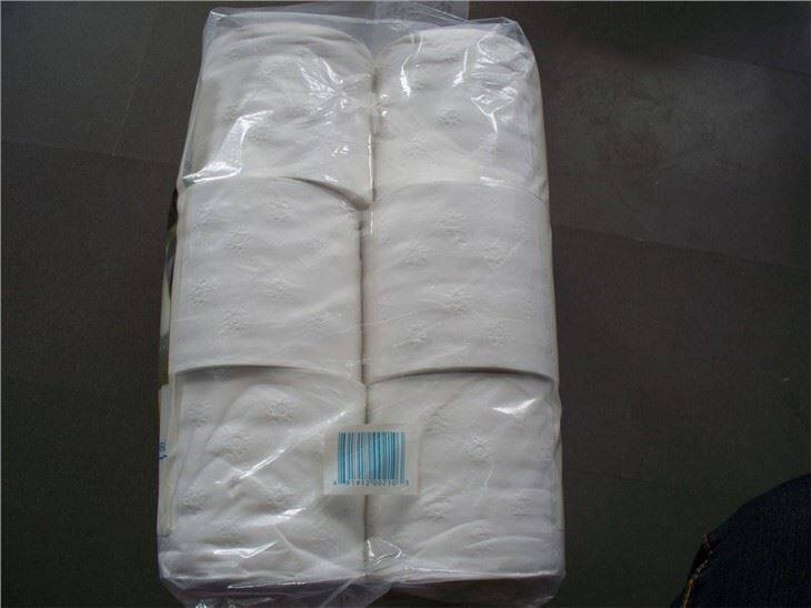 branded embossed toilet paper