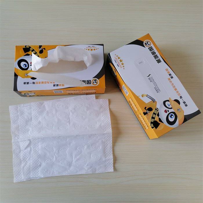 Petrol Station Box Facial Tissue