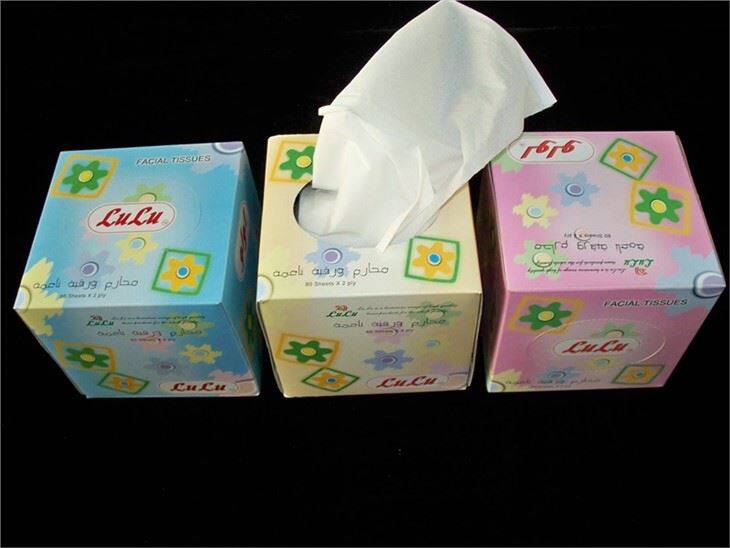 Tisu Muka Kotak Premium Virgin