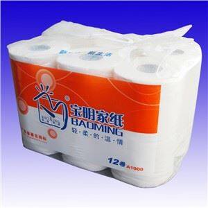 China OEM Ultra Soft Cushiony Touch Standard Toilet Tissue Paper Rolls