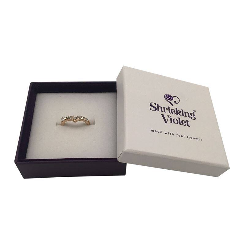 Caja de regalo para anillos de dedo