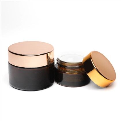 Glass Cream Jars Cosmetics