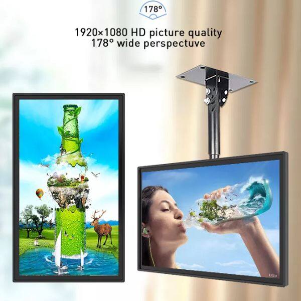 125%NTSC 75 Inch Hanging MINI LED Advertising Machine