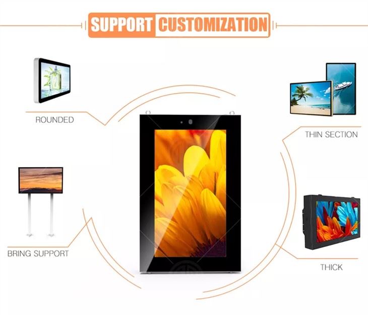 Outdoor High-brightness MINI LEd Wall-mounted Advertising Machine