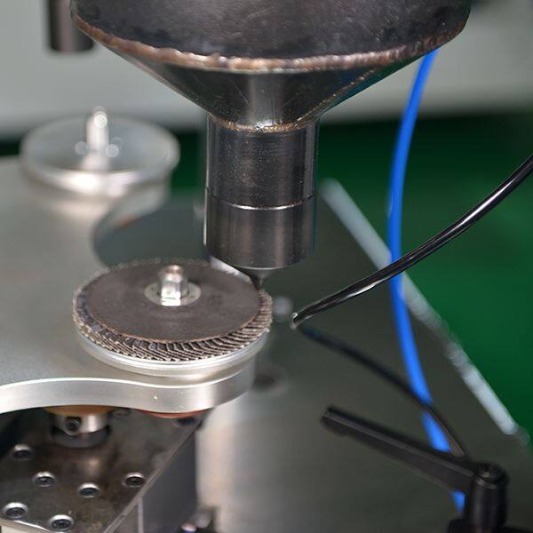 china Flap Disc Back Glue Machine