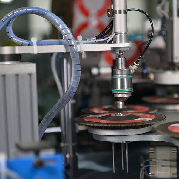 Flap Disc Labeling Machine supplier