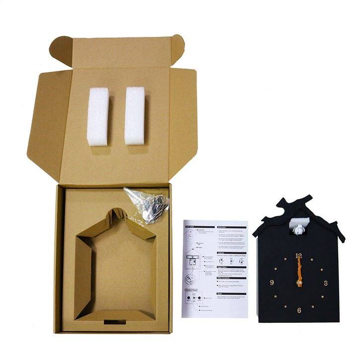 HR275 Black Classical Wooden Cuckoo Wall Clock Manufacture