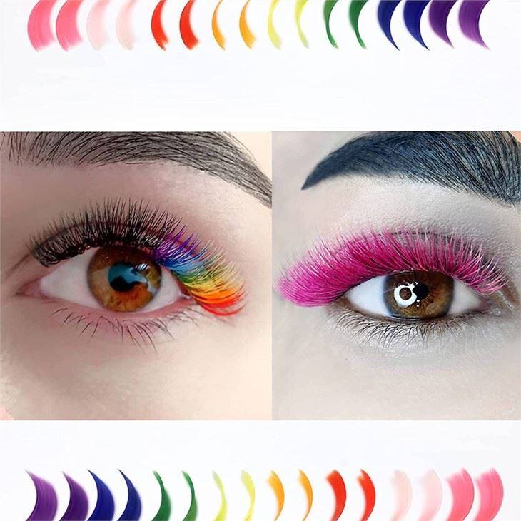 color beauty lashes