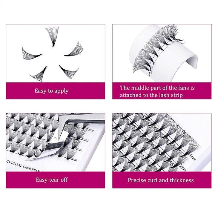 14D Volume fan lashes