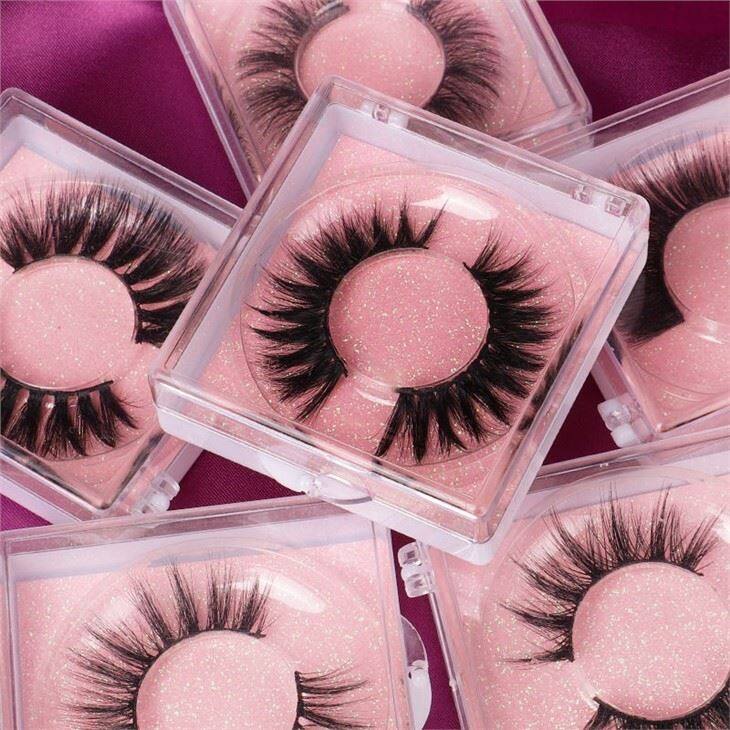pink box mink lashes