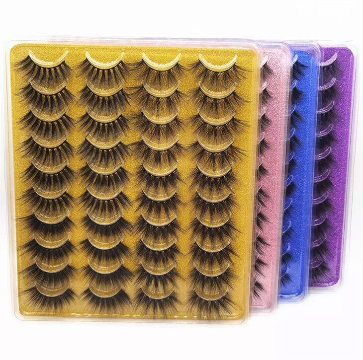 ขนตา 5D ที่น่าทึ่ง 20 คู่